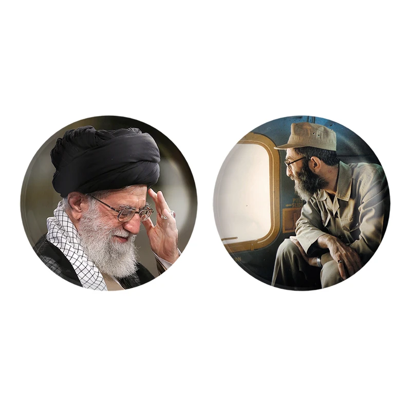 مگنت خندالو طرح رهبر کد 25712572 مجموعه 2 عددی