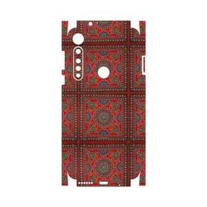 MAHOOT Embroidered Rug-FullSkin Cover Sticker for Motorola One Vision Plus