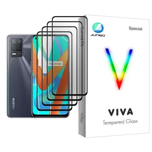 Junbo Viva Glass MIX004 Screen Protector For Realme V13 5G Pack Of 4