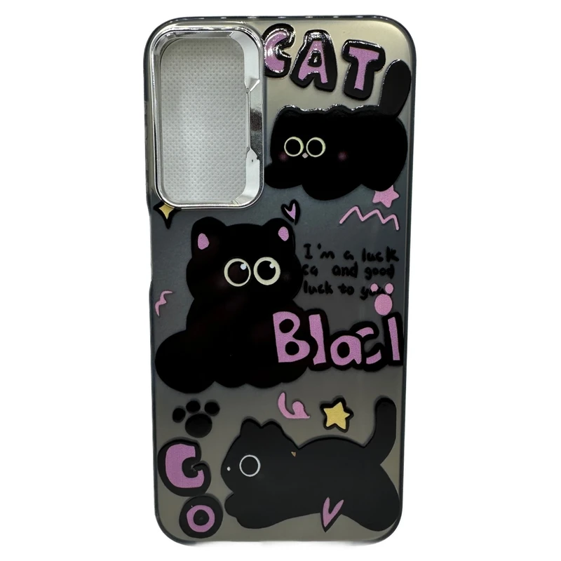 کاور کد 16طرح گربه مناسب برای گوشی موبایل سامسونگ Galaxy A15
