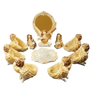 مجموعه ظروف هفت سین 10 پارچه مدل پارسا