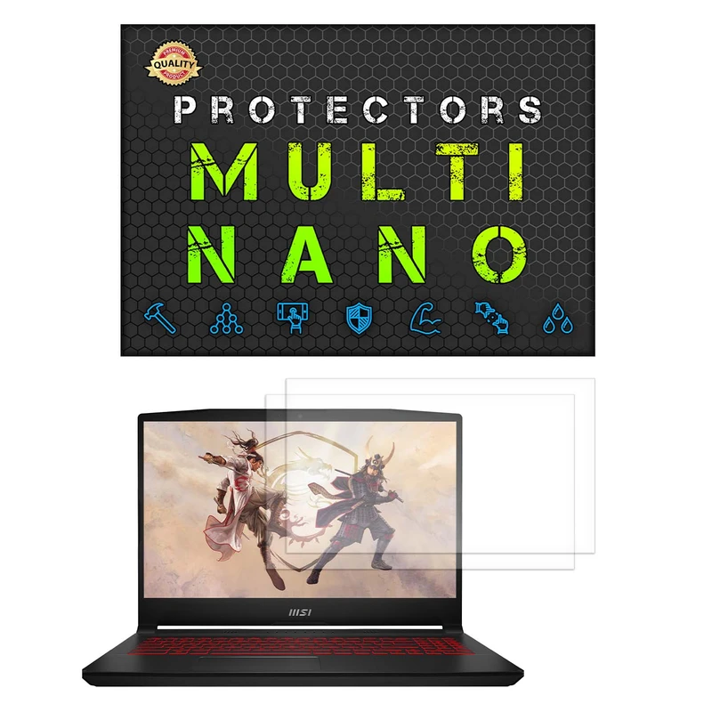 محافظ صفحه نمایش آنتی رفلکس مولتی نانو مدل X-S2M مناسب برای لپ تاپ ام اس آی Katana GF66 11UE 15.6 inch 2021 بسته دو عددی