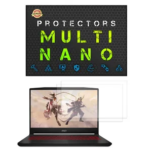 Multi Nano X-S2M Model Anti Reflex Screen Protector For MSI Katana GF66 11UE 15.6 inch 2021 Laptop Pack Of 2