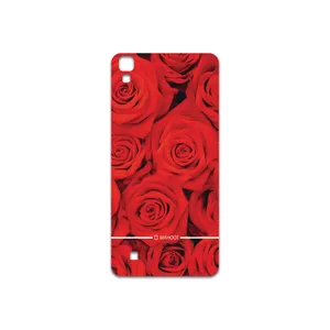 MAHOOT Red-Flower Cover Sticker for LG X Power