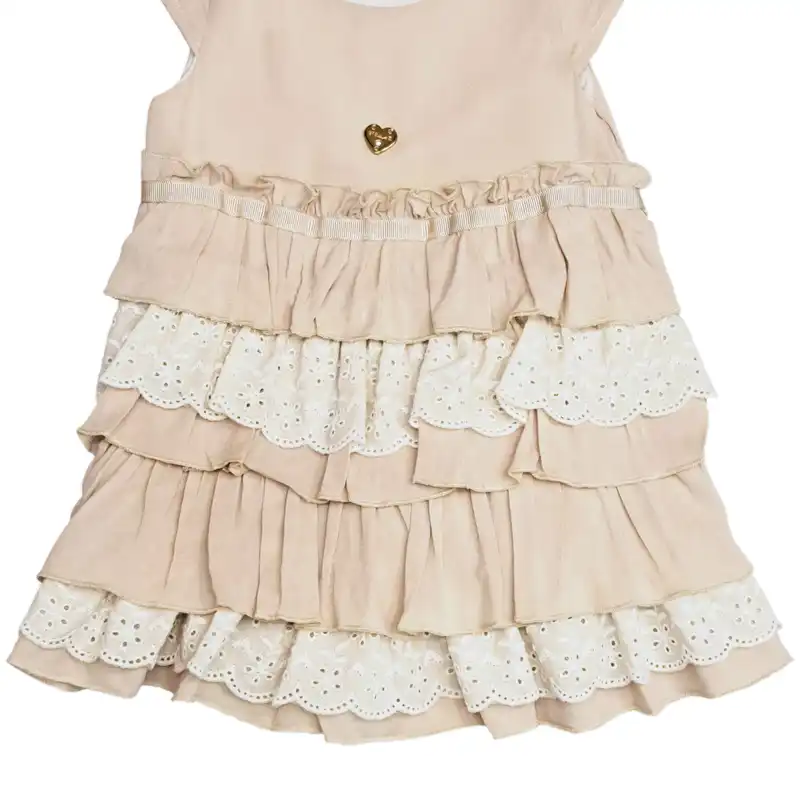 پیراهن نوزادی مدل سه چین فل