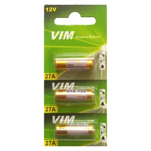 باتری مدل VIM Alkaline کد Dezh بسته 3عددی