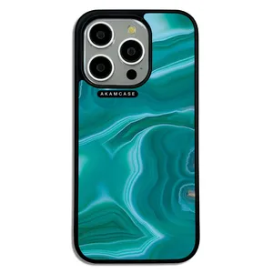 AKAM AMCWA15PRO-MARBEL12 Cover For Apple iPhone 15 Pro