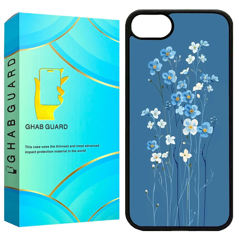 کاور قاب گارد طرح گل مدل G16E مناسب برای گوشی موبایل اپل iPhone 16e