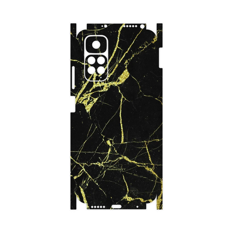 برچسب پوششی ماهوت مدل Graphite-Gold-Marble-FullSkin مناسب برای گوشی موبایل شیائومی Redmi Note 11S