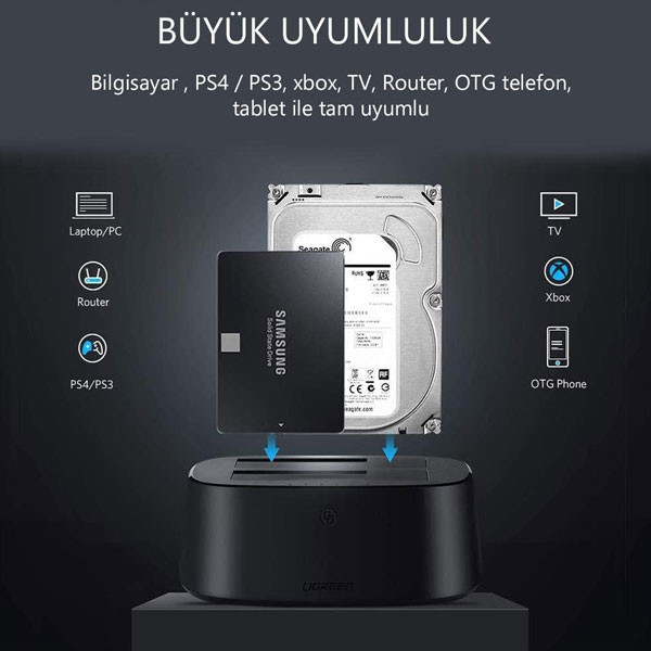 داک هارد دیسک  یوگرین مدل CM198-50742