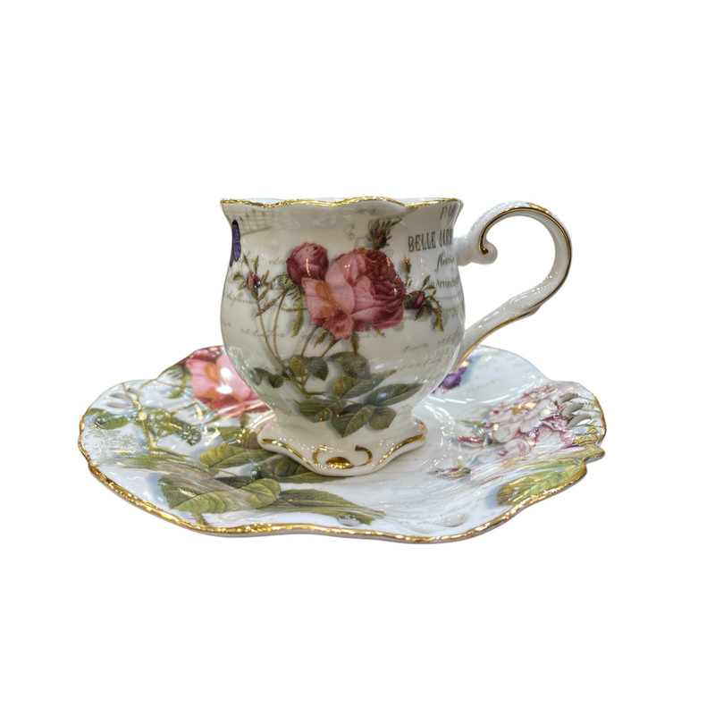 ست فنجان و نعلبکی 12 پارچه لمونژ مدل 88215