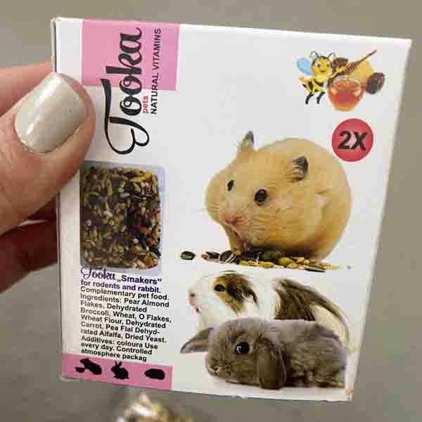 مکمل غذای جوندگان توکا مدل NV-800 وزن 100 گرم