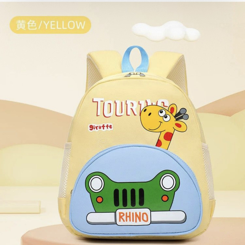 کوله پشتی مدرسه مدل مهد کودک زرافه کد 001