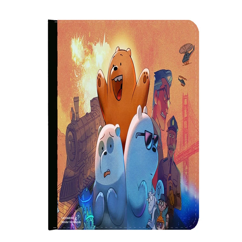 کلاسور هومرو مدل KL3094 طرح انیمیشن خرس های کله فندقی