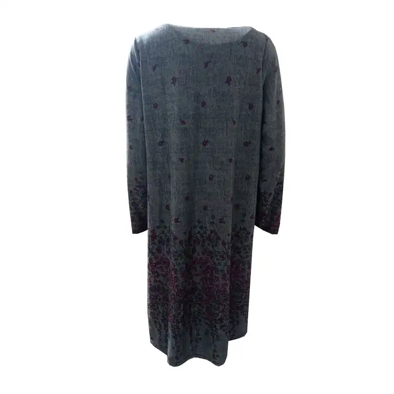 پیراهن زنانه مدل موهر حاشیه دار کد 1