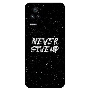  Megafone Never give up 1871 Cover For Xiaomi Poco F4 5G / Redmi K40S