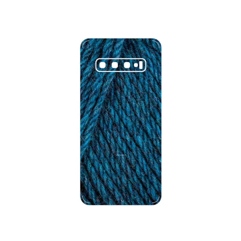 برچسب پوششی ماهوت مدل Fabric Texture 1 مناسب برای گوشی موبایل سامسونگ Galaxy S10