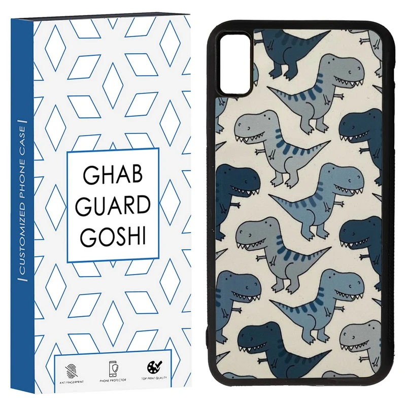 کاور قاب گارد گوشی طرح دایناسور کد TPU-279 مناسب برای گوشی موبایل اپل Iphone XS MAX/ Iphone X MAX