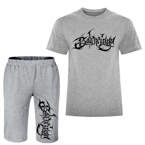 ست تی شرت و شلوارک مردانه مدل A116