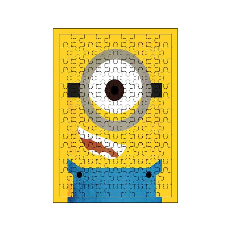 پازل 117 تکه مدل مینیون کد 177