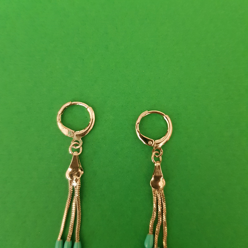 گوشواره دخترانه مدل فیروزکوب