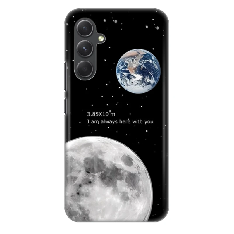 کاور طرح کره ماه و زمین کد DIMO-053 مناسب برای گوشی موبایل سامسونگ Galaxy A54