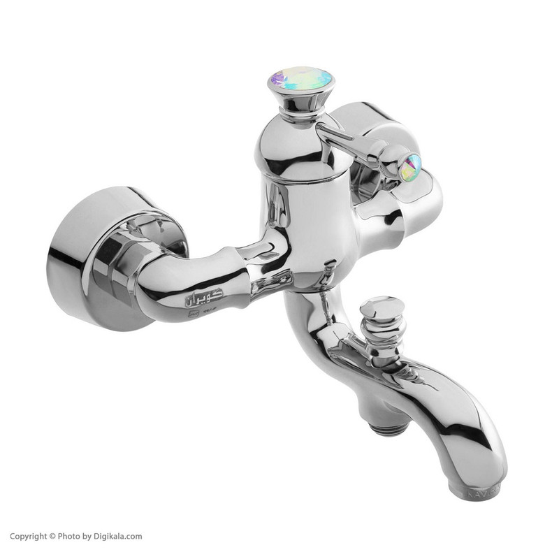 ست شیرآلات کویران آذر مدل فلورانس کد 03 شیپوری مجموعه 6 عددی