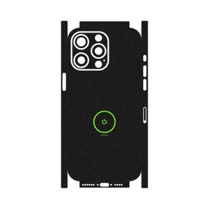 MAHOOT Minimal Power Button-FullSkin Cover Sticker for Apple iPhone 15 Pro Max