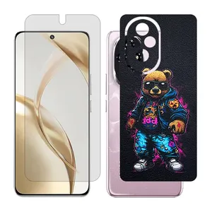 Glass Together model matte screen protector suitable for Honor 200 mobile phone with back cover sticker