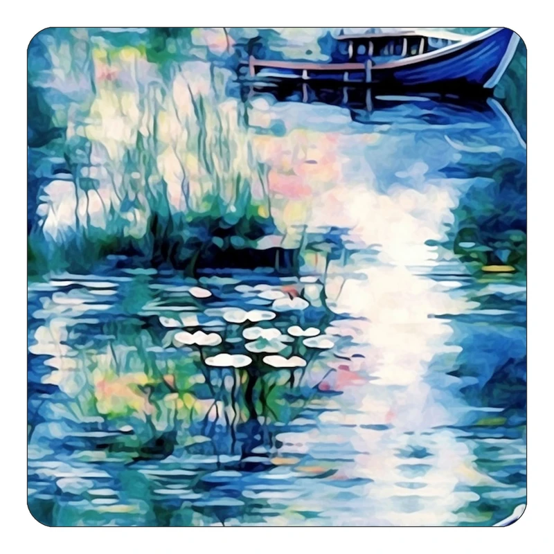 مگنت کاکتی طرح نقاشی رنگ روغن مدل mp70935