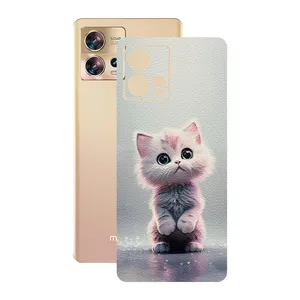 Remax cover sticker Leth model cat design suitable for Motorola Edge 30 Fusion mobile phone