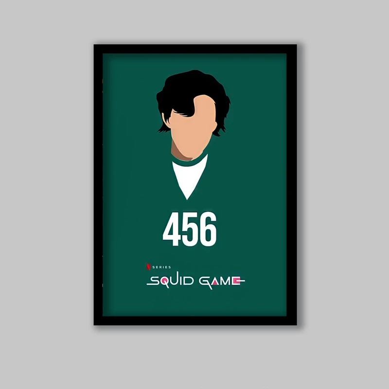 تابلو لیلیان طرح سریال بازی مرکب کد LA-G10799-2 فریم مشکی