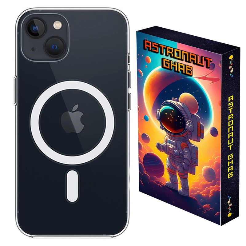 کاور استرونات قاب مدل مگ سیف طرح Super مناسب برای گوشی موبایل اپل iPhone 13 / 14