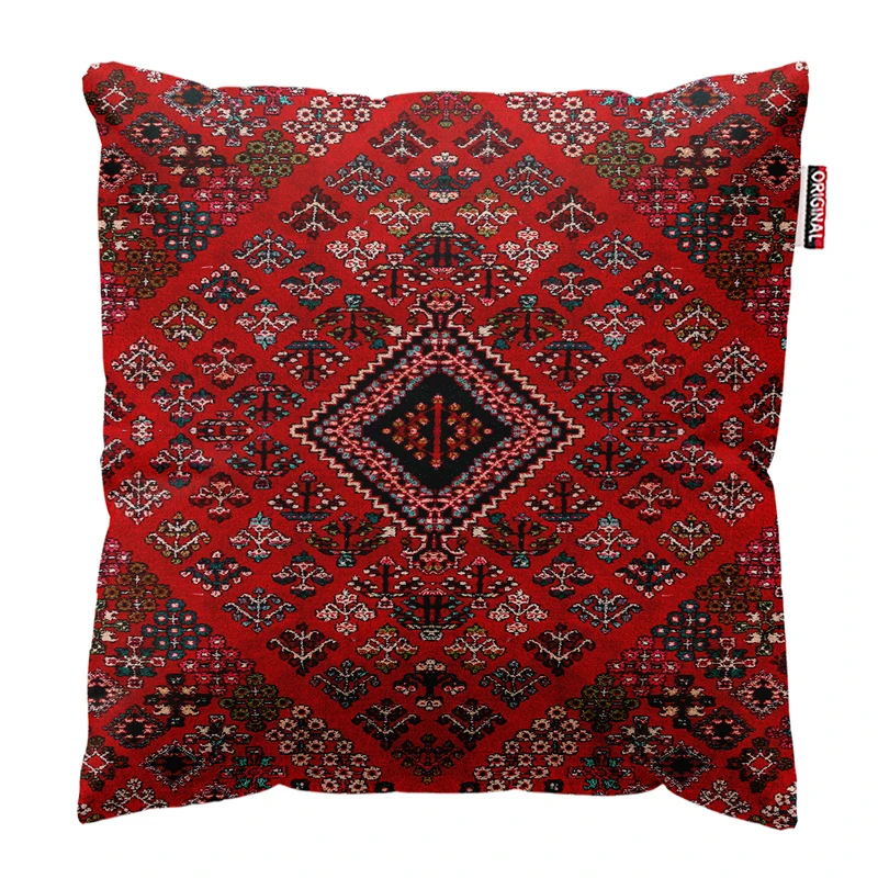 کوسن پاد آفرین مدل فرش و گلیم کد 02 سایز 40*40 سانتی متر