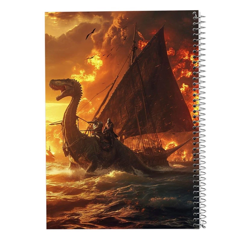 دفتر نقاشی 50 برگ مدوپد مدل کشتی کد DF15123