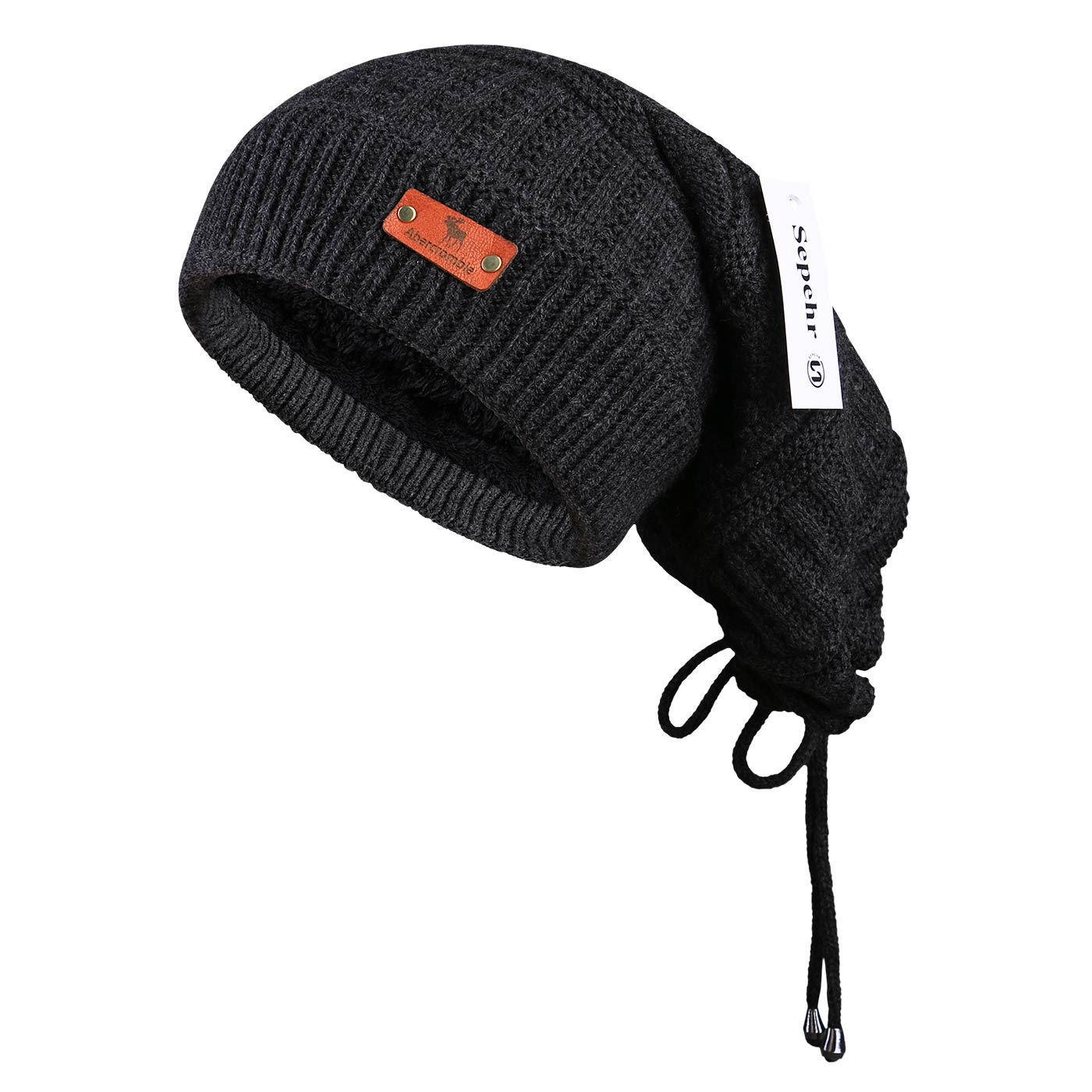 کلاه بافتنی سپهر طرح اسکارف مدل 3350