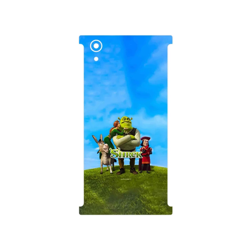 برچسب پوششی ماهوت مدل Shrek مناسب برای گوشی موبایل سونی Xperia XA1 Plus