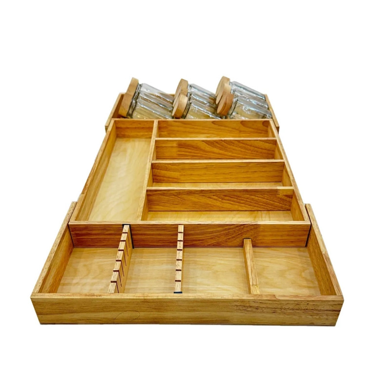 ست جاادویه ۱۰ پارچه مدل جاقاشقی کشویی کد BM5050