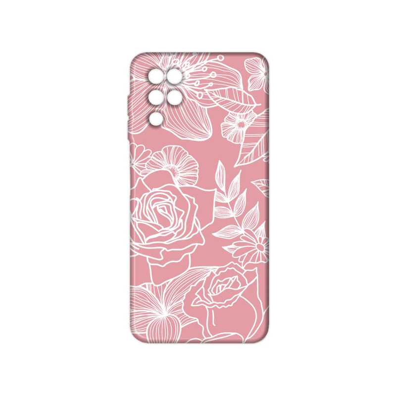 کاور مدل گل کد 083 مناسب برای گوشی موبایل  سامسونگ galaxy A12 / M12