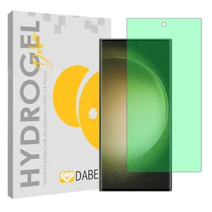 Daben Hydrogel model anti green Screen Protector for Samsung Galaxy S23 Ultra mobile phone