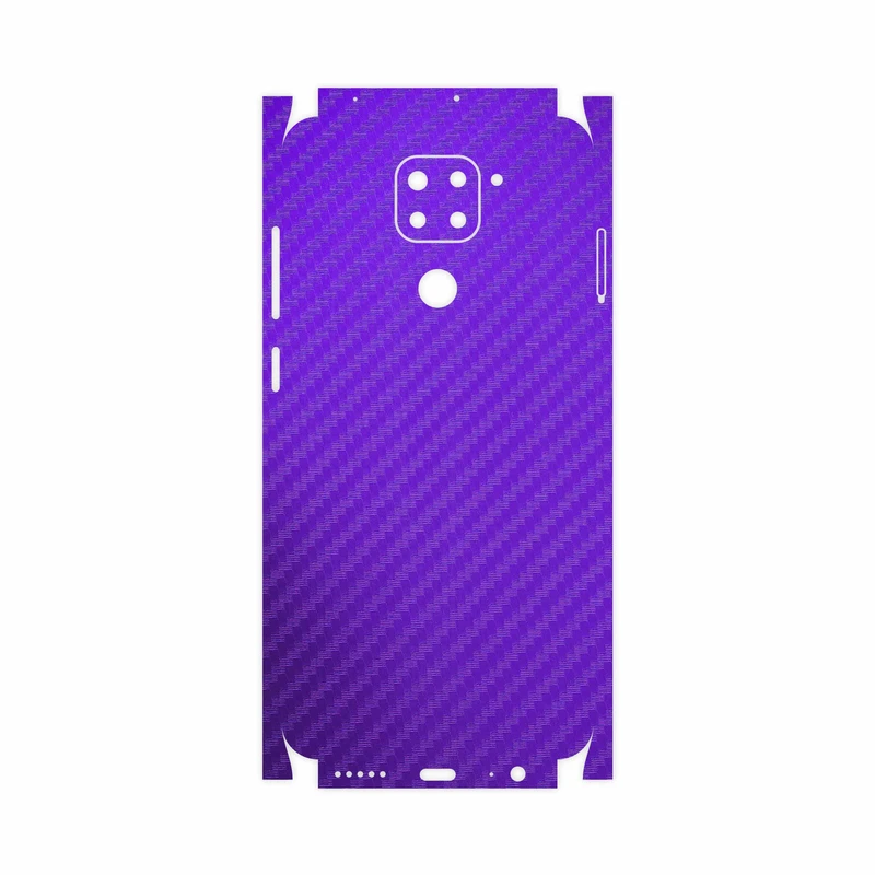 برچسب پوششی ماهوت مدل Purple-Fiber-FullSkin مناسب برای گوشی موبایل شیائومی Redmi 10X