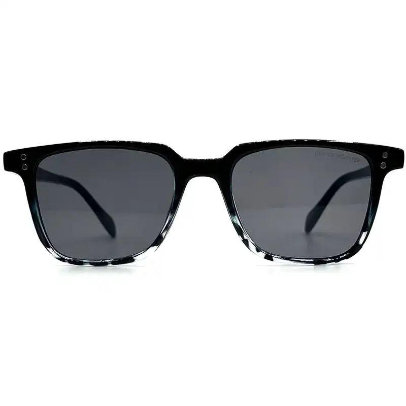 عینک آفتابی مدل دسته کائوچو مستطیلی کریستال کد TL- BLK CR