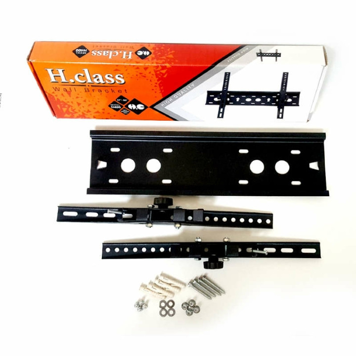 پایه دیواری تلوزیون اچ کلس مدل h400 مناسب برای تلوزیون های 37 تا 60 اینچ