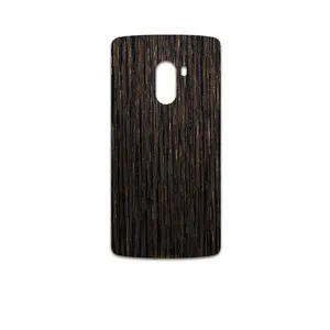 MAHOOT Dark-Gold-Stripes-Wood Cover Sticker for Lenovo A7010