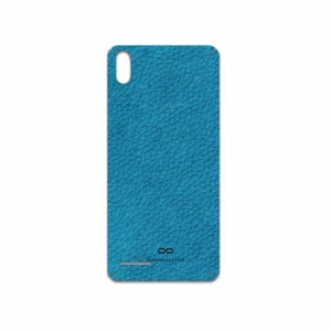 MAHOOT Blue-Leather Cover Sticker for Lava Z51