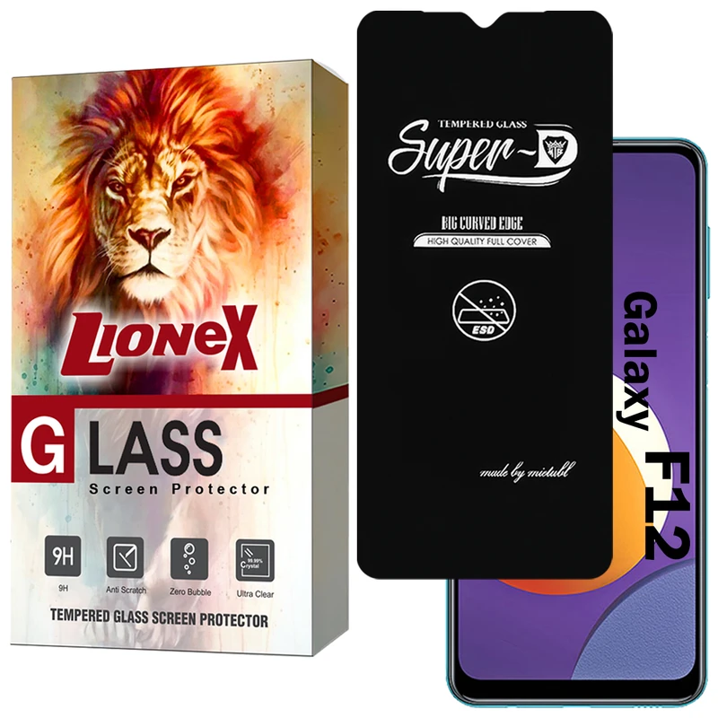 محافظ صفحه نمایش لایونکس مدل SUPERDNL مناسب برای گوشی موبایل سامسونگ Galaxy F12