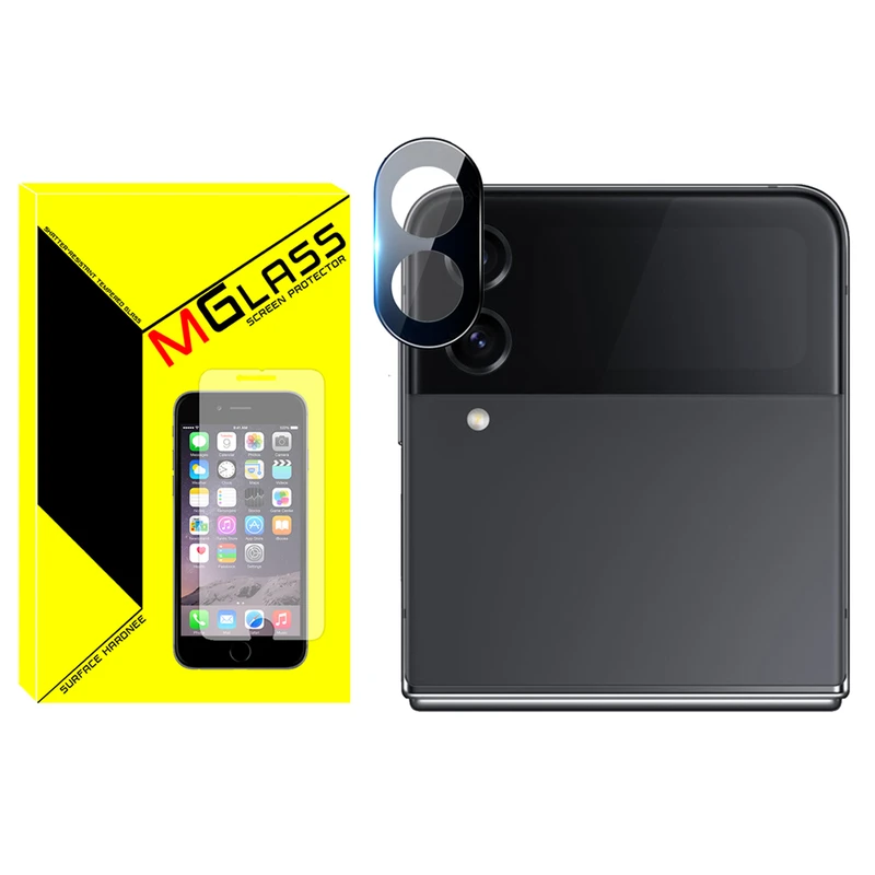 محافظ لنز دوربین امگلس مدل 3D-MG مناسب برای گوشی موبایل سامسونگ Galaxy Z Flip 4