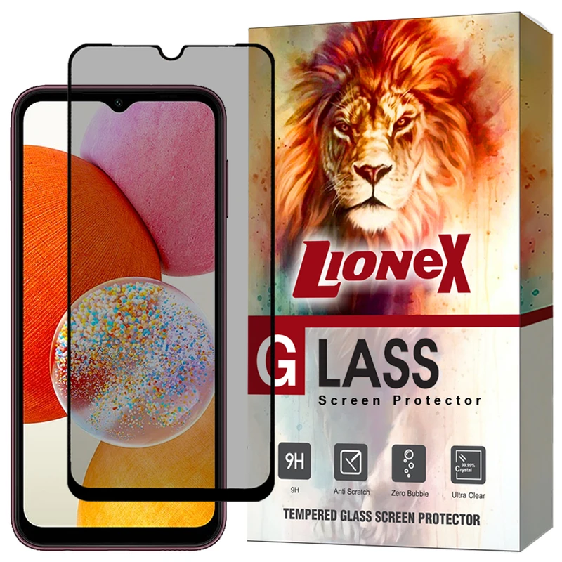 محافظ صفحه نمایش حریم شخصی لایونکس مدل PRIL30 مناسب برای گوشی موبایل سامسونگ Galaxy A22 5G / A14 4G / A14 5G / دوجی S100 4G