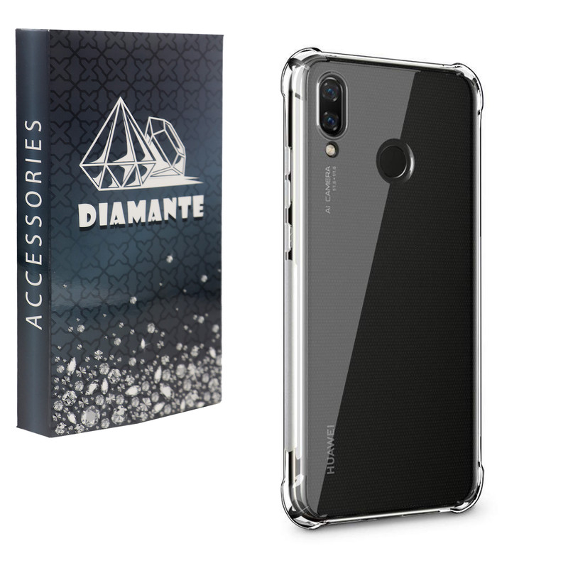 کاور دیامانته مدل Bianco Navy مناسب برای گوشی موبایل هوآوی P Smart 2019