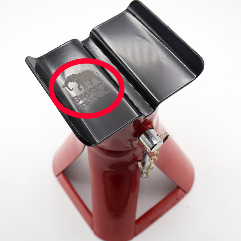 خرک خودرو مدل الفنت کد YP-4TON ظرفیت 4 تن مجموعه 2 عددی